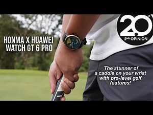 HONMA x HUAWEI WATCH GT 6 Pro: A stunner of a caddie on your wrist with pro-level golf features