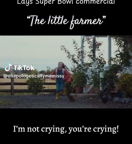 Emotive Lays Super Bowl Commercial Featuring Little Farmer