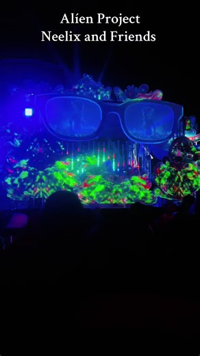 Alíen Project en Neelix and Friends #neelixandfriends #rave #festivales #ommix #cuervoscuro