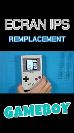 Game Boy DMG-01 IPS Screen Upgrade: Before & After