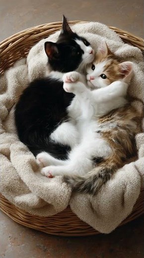 Heartwarming Kittens Cuddling Together