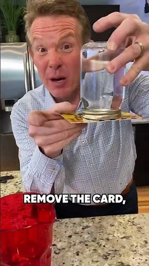 The Levitating Water Experiment.... What's the secret? #water #science #isitice