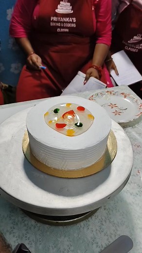 2M views · 9.2K reactions | #glass effect Cake making #basic #cakeart #দমদম | Priyanka's Baking & Cooking Classes | Facebook