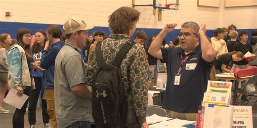 North Platte High School job fair connects students with local employers