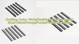 Chanzon 100 pcs SMD 0603 (1.6mm x 0.8mm) Yellow-Green LED Diode Lights 2V 20mA Lighting Bulb Lamps Electronics Components Indicator Light Emitting Diodes