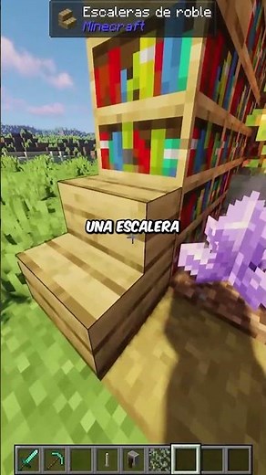 Como decorar la mesa de encantamientos en minecraft! #shorts #mods #minecraft