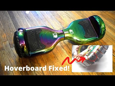 How to fix a hoverboard that's not working flashing red light ($1 part!) Explained
