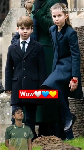 Prince Louis happy with kids ai🥰#shorts #shortvideo #louis #british #royal #charlotte #news #love