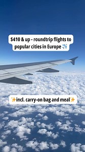 ✈️ Plan ahead and grab low fares to popular cities throughout Europe. Starting at $410 roundtrip, choose from an array of cities and avoid the busy summer crowds. Plus, you'll score savings up to $300 on current fares.😍 Over 23,000 Travelzoo 5-star reviews, here are some of them: ⭐⭐⭐⭐⭐ - “My friends see my vacation pictures and think I make more than I do. It’s because of Travelzoo.” - Tracey P. ⭐⭐⭐⭐⭐- “Travelzoo takes the stress out of travel planning.” - Joi L. ⭐⭐⭐⭐⭐- "Before Travelzoo I drea