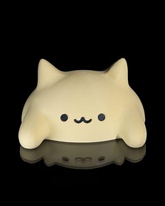 3D Printed Blob Cat Trinket Holder: Kawaii Desk Decor - Etsy UK