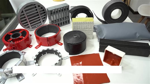 Factory Customizedized Mineral Fiber Felt Fireproof Foam Board With Ablative Fire-Resistant Coating