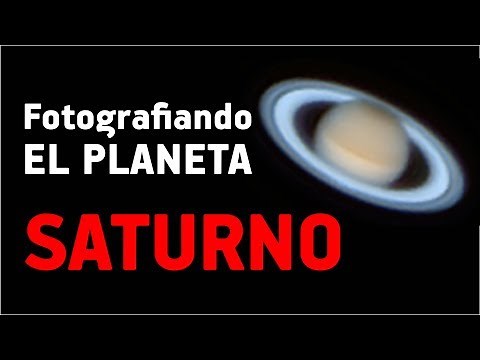 Fotografiando el planeta SATURNO
