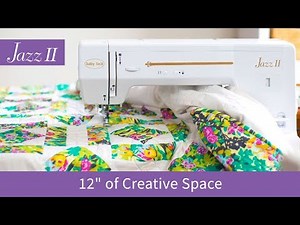 12" of Creative Space on the Baby Lock Jazz II