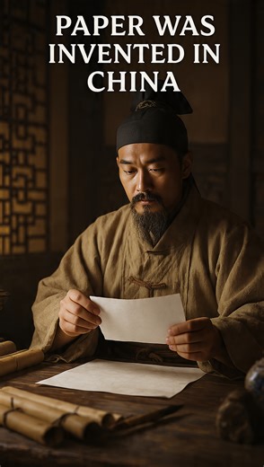 Paper was invented in ancient China nearly 2,000 years ago during the Han Dynasty. Early paper fragments were discovered in tombs and military sites, confirming historical records of early paper-making. The first paper was made from mulberry bark, bamboo, hemp, and old cloth. These materials were soaked, crushed into pulp, and dried into thin sheets. This invention replaced heavy bamboo strips and expensive silk, making writing accessible to more people. Paper later spread from China to the Midd