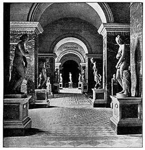 Die Venus von Milo im Palais du Louvre in Paris, Frankreich....