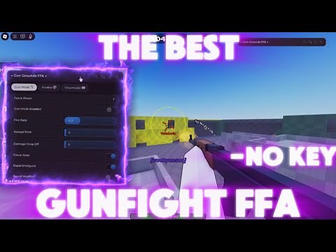 Gun Grounds FFA Script | Gun Mods | Aimbot | No recoil | Rapid fire