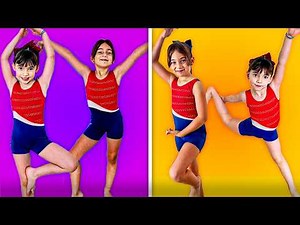CRAZY YOGA POSES | TWO GIRLS VS THE MOST DIFFICULT FIGURES