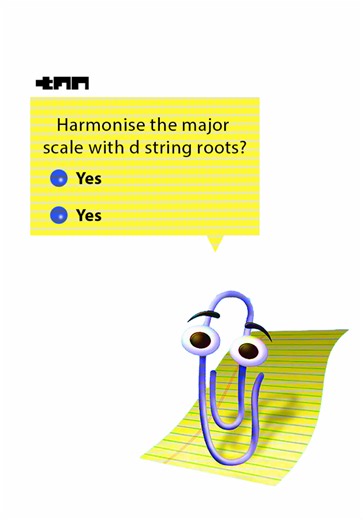 Harmonising the Eb Major Scale from D String Root Notes. Try this in other keys! I added a little 2-5-1 cadence at the end :) #guitarlesson #guitarchords #learnguitar #guitartok