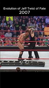 Evolution of Jeff Hardy Twist of Fate in WWE