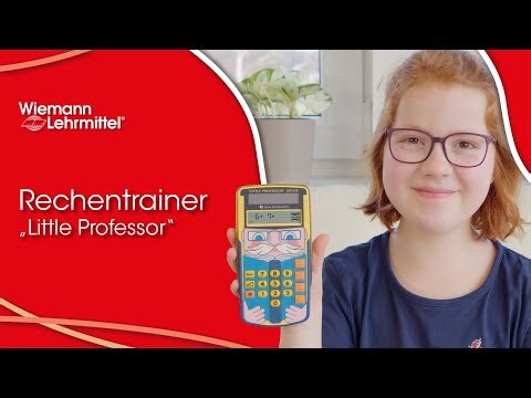 Little Professor – Solar-Rechentrainer zum Festigen der Grundrechenarten