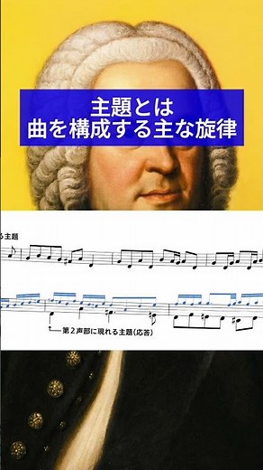 フーガ ト短調で出る！主題と応答の違い#shorts
