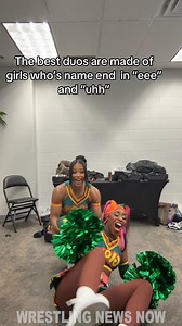 602K views · 11K reactions | Bianca Belair & Naomi Funny Backstage Blooper Wearing Cheerleader Outfits #WWE #BiancaBelair #Naomi #LivMorgan #jimmyuso #JeyUso #wwenews #SmackDown | Wrestling News Now | Facebook