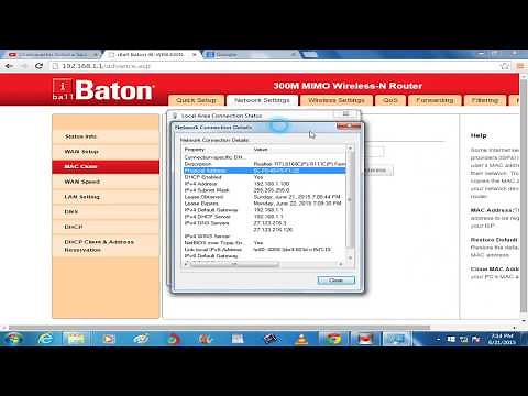 How to Settings iBall Baton Router 300M wireless router configuration || How to Setup Wifi easily