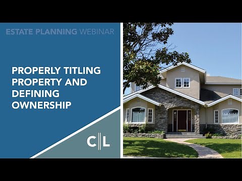 Community Property VS Separate Property? - Estate Problems
