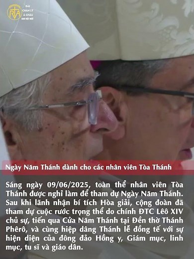 Ngày Năm Thánh dành cho các nhân viên Tòa Thánh