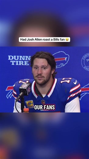Josh Allen Roasts Bills Fan in Hilarious Moment