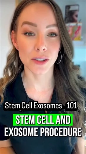 So what are exosomes, really? Exosomes aren’t cells. They’re the messengers stem cells send to tell your body how to heal. Every stem cell releases millions of exosomes over its lifetime. Those exosomes carry noncoding micro-RNA, growth factors, and signaling proteins that help calm inflammation, repair damaged tissue, and tell nearby cells to regenerate instead of break down. Think of stem cells as the healing factory. Exosomes are the product the3 factory makes that actually does the healing w