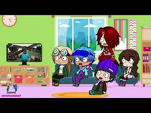 Jarvis and The Company React To Minecraft Movie Official Trailer (Gacha Club)