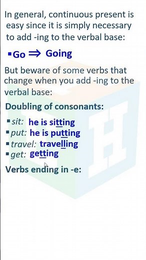 Present Progressive Is EASY — All You Need Is -ING! | English Grammar