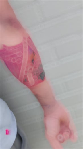 Car Inspired Tattoos: A 80s Neon Tribute