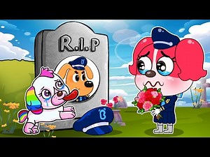 The End of SHERIFF LABRADOR ?! Papillon IS so SAD... | VERY SAD STORY⚡Labrador Cartoon Story