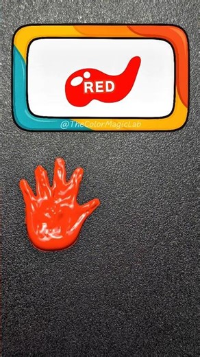 Color Mixing Transitions Trend 🎨👐 | 🔴 + 🟡 = ❔ #colormixing #colors #viral #transition