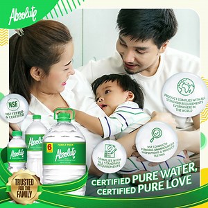 20K views · 2.7K reactions | For your family, trust what’s certified. The NSF Certification Mark ensures that Absolute Distilled Water passes periodic unannounced inspections and testing, complies with all standard requirements anywhere in the world, and safe for all members of your family.  #PureWaterPureLove #AbsoluteDistilled ASC Reference No. A116P011323AS | Absolute Distilled Drinking Water | Facebook