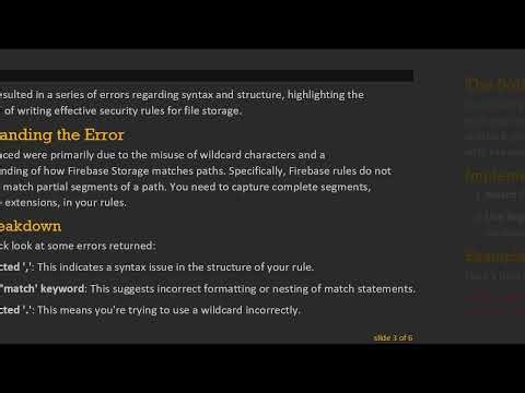 Enforcing Filename Matching to User ID in Firebase Storage Rules