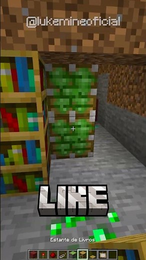 HOW TO MAKE A SECRET PASSAGE IN MINECRAFT! - #minecraft #minecrafttutorial #mcpe #minecraftpe