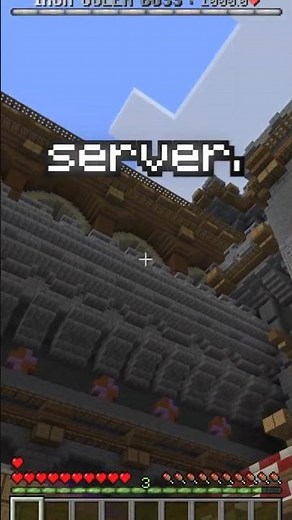 Minecraft server which gives an Amazing Experience! #minecraft #smp #lifestealsmp