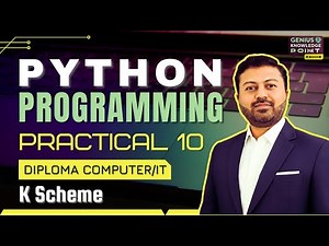 Set in Python & Basic Set Operations | Python Practical No. 10 | Diploma K Scheme Semester 4