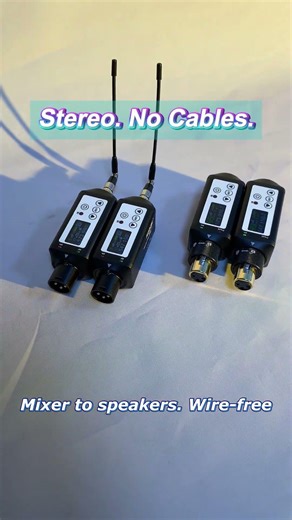 Acemic RT-1 Wireless Audio Adapter Stereo Set | How to Connect Mixer to Speakers Wirelessly