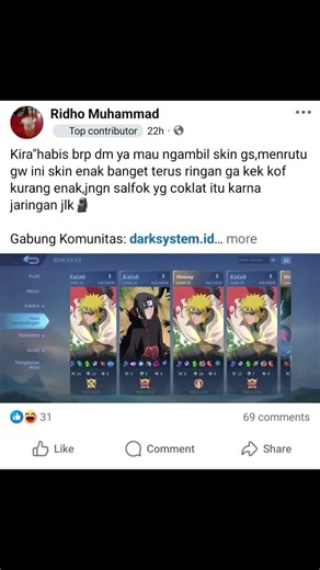 padahal skin GS yang lain masih banyak yang bagusnya sih