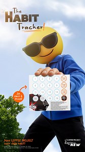 7.1K views · 28 reactions | 헣헢헩: 혆헼혂헿 헰헼헳헳헲헲 헮헱헱헶헰혁헶헼헻 헷혂혀혁 헽헮헶헱 헼헳헳  Get your Habit Tracker now and let every sip take you closer to rewards. ☕✨ #ExperienceTheNew at Coffee Project | Coffee Project | Facebook