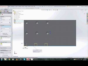 SolidWorks 2013 #4 - Lineares Muster und Spiegeln