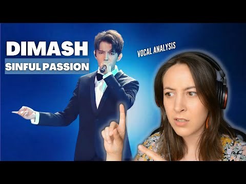Vocal Coach Reacts to DIMASH KUDAIBERGEN Sinful Passion | Jennifer Glatzhofer