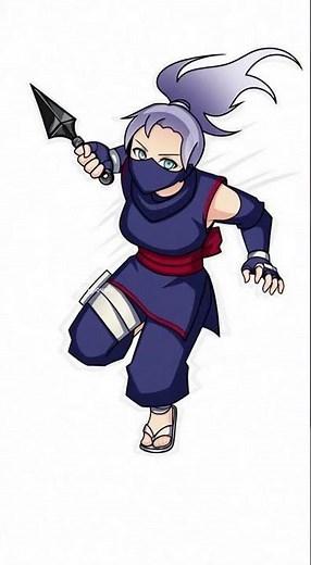 How to Draw an Anime Ninja Girl