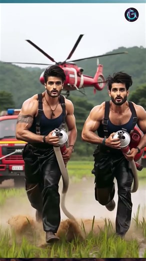 figure between horses and anaconda in water #tiger #anaconda