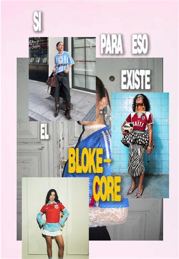 El Blokecore es la tendencia que existe para demostrar que una prenda deportiva es perfecta para jugar y experimentar ✨ tú que opinas? . . . . . . . . . . . . . . . #styling #fashion #blokecore #camisetasdefutbol