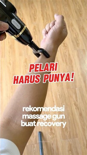 Lari 10K Gak Pegel? Ini Rahasia Recovery Pakai Alat Pijat Portable